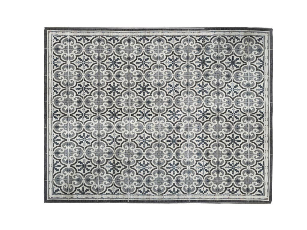 Χαλί εσωτερικού και εξωτερικού χώρου με σχέδιο τύπου μωσαϊκό, 155x230 cm, Carpet