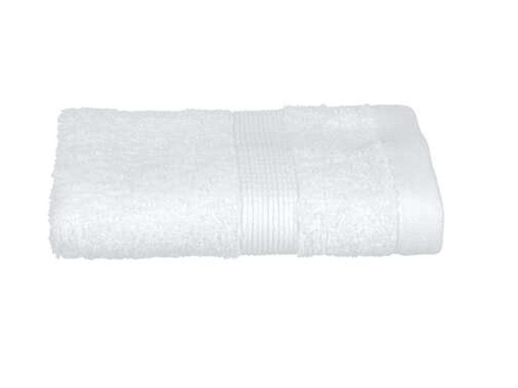 Απορροφητική Πετσέτα Μπάνιου Σώματος από Βαμβάκι 70x130x1 cm, σε Λευκό χρώμα