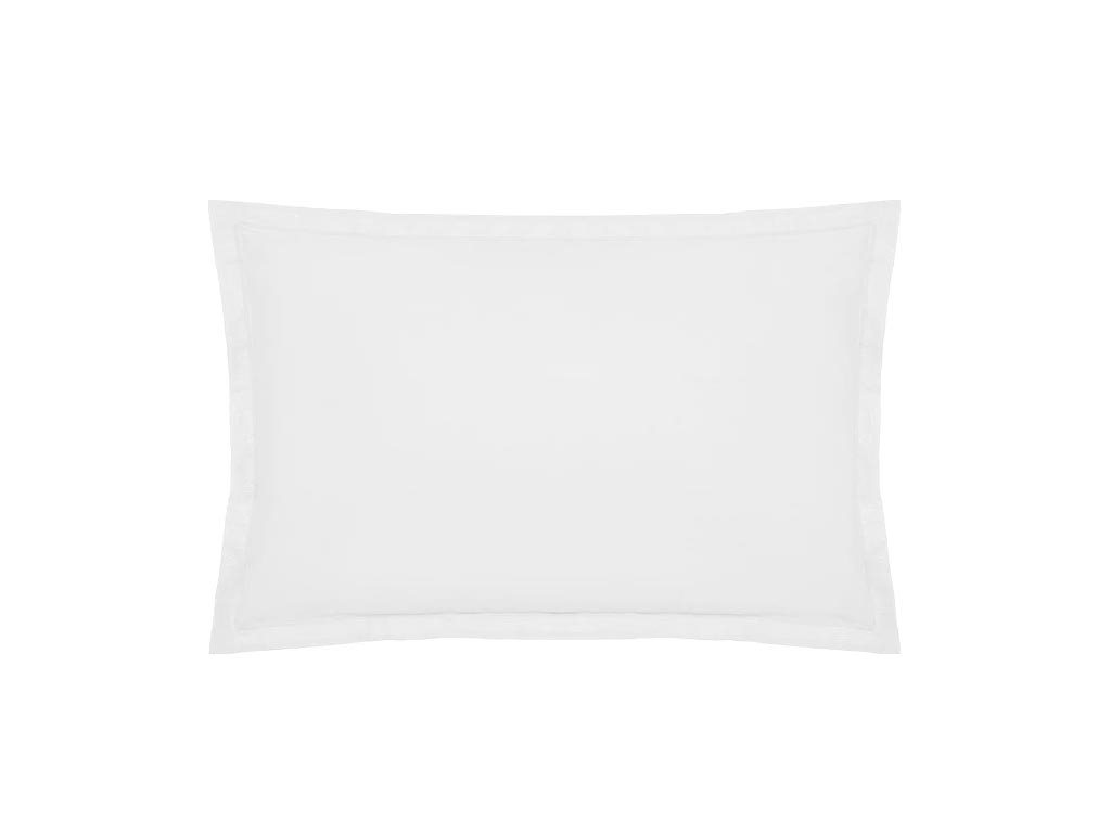 Μαξιλαροθήκη από 100% Βαμβάκι σε λευκό χρώμα, 50x70 cm, Pillow Case