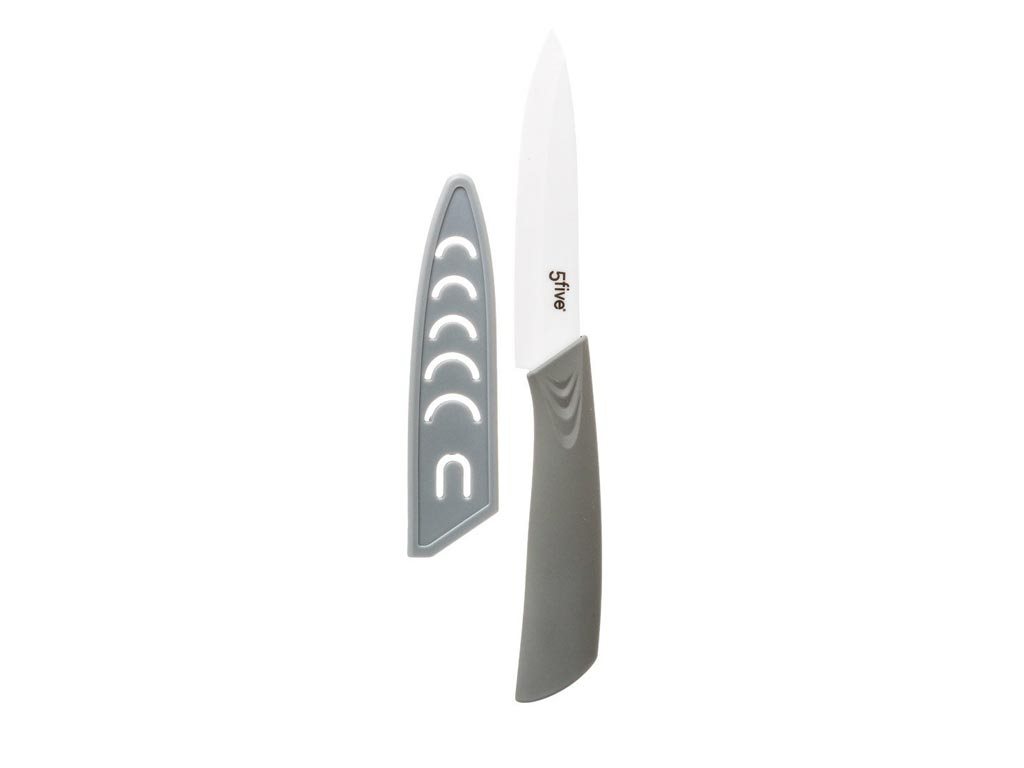 Μαχαίρι φιλεταρίσματος κεραμικό με θήκη προστασίας μήκους 20 cm