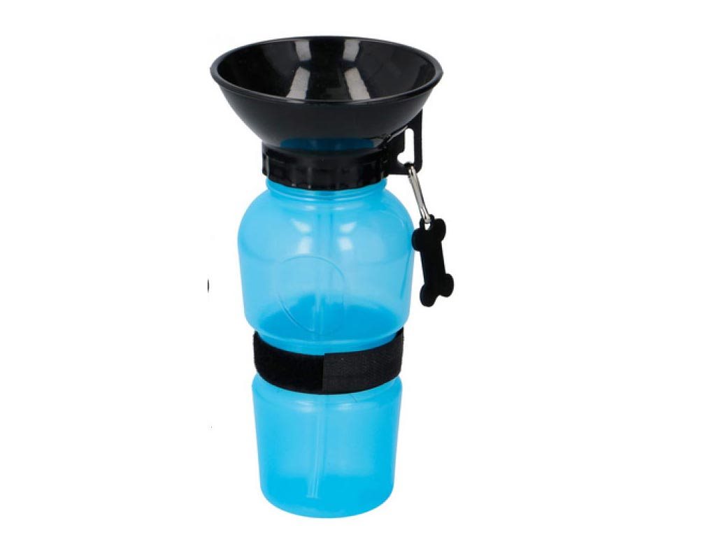 Μπουκάλι νερού για κατοικίδια χωρητικότητας 500ml, 10,5x21 cm, Aqua Bottle Dog Μπλε