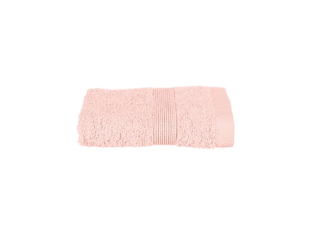 Απορροφητική Πετσέτα Χεριών από Βαμβάκι 30x50x1 cm, σε Ροζ χρώμα