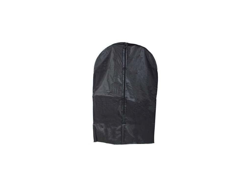 Θήκη Φύλαξης για Κουστούμια και Φορέματα Υφασμάτινη με Φερμουάρ, 60x137 cm Μαύρο