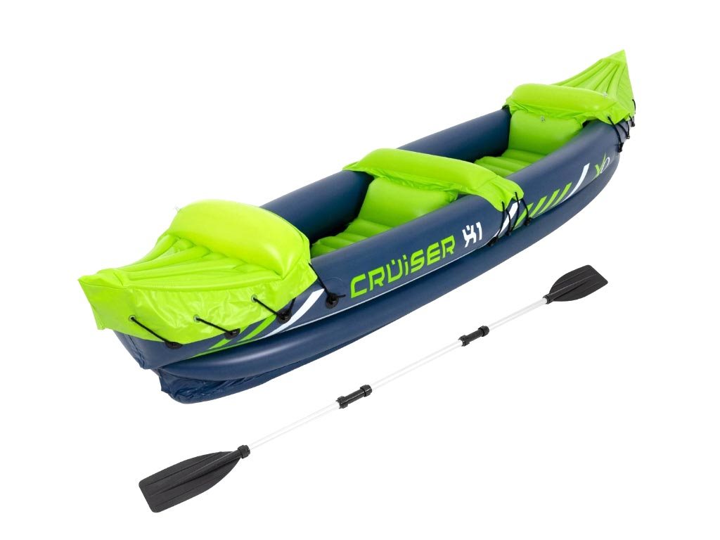 Φουσκωτή Βάρκα Kayak 2 ατόμων με κουπί,  325x81x53 cm, ΧQ Max Cruiser X1