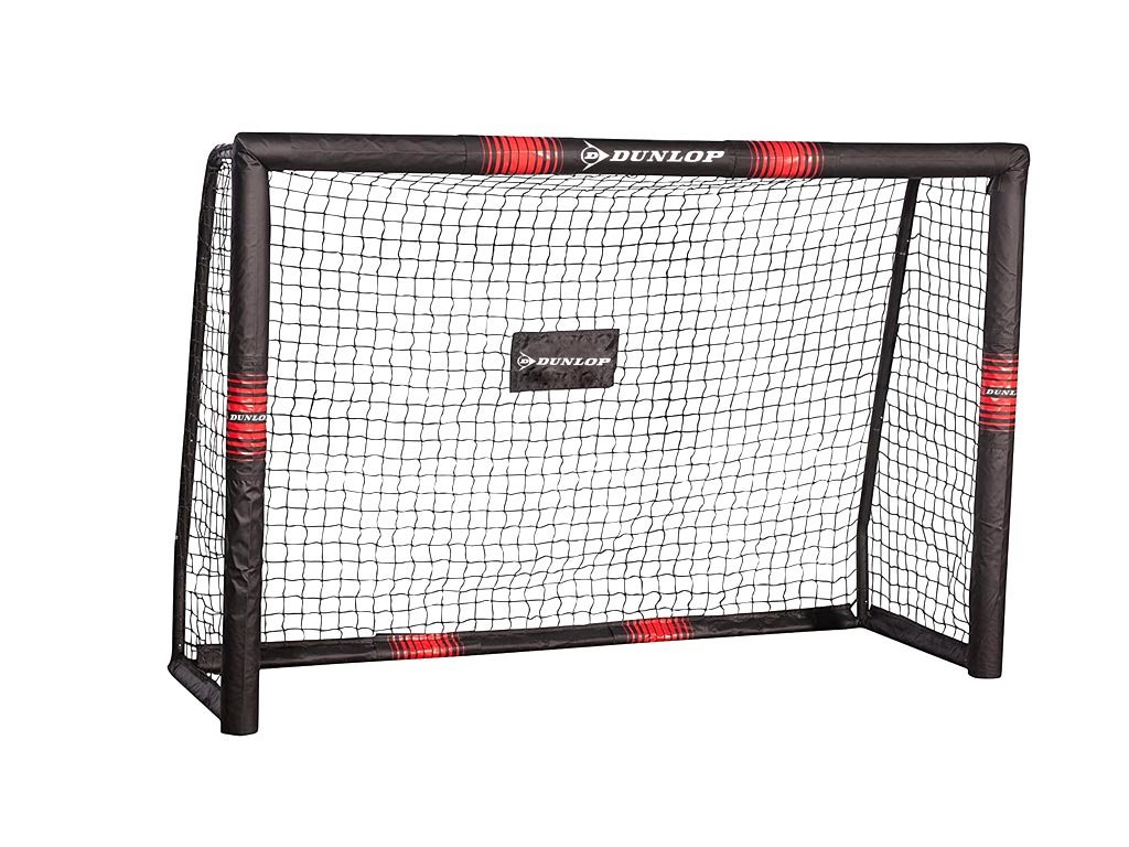 Dunlop μεταλλικό τέρμα ποδοσφαίρου με δίχτυα σε μεγάλο μέγεθος, 180x120x60 cm, Soccer goal