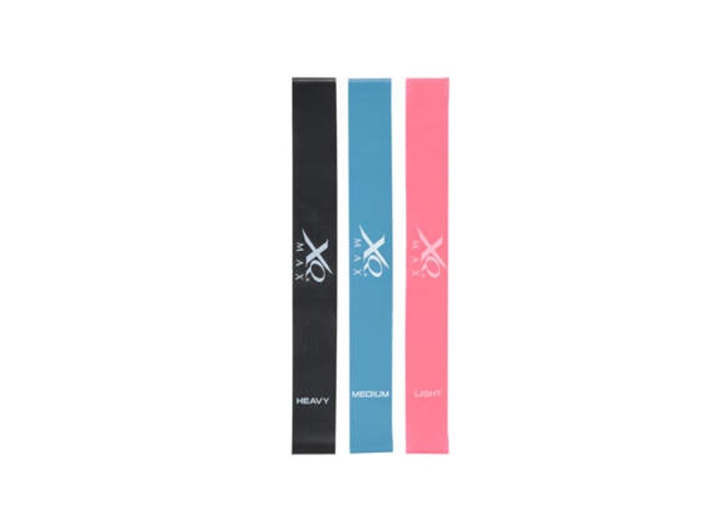 XQ Max Σετ Λάστιχα Γυμναστικής 3 επιπέδων σε διαφορετικά χρώματα, Εxercise Βands