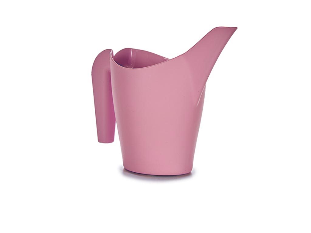 Πλαστικό Ποτιστήρι Χωρητικότητας 120ml με λαβή, 13.5x6x10 cm Ροζ