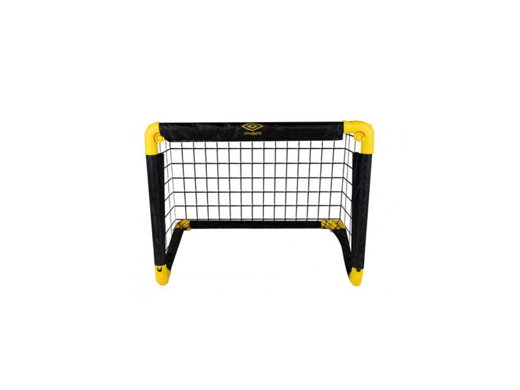 Umbro Πτυσσόμενο Τέρμα Ποδοσφαίρου 1 τεμαχίου σε Μαύρο Κίτρινο χρώμα, 50x44x44 cm