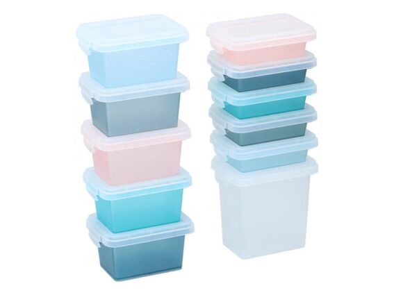 Σετ Πλαστικά Διάφανα Δοχεία φαγητού 11 Τεμαχίων Υψηλής Ποιότητας σε Διάφορα μεγέθη, Storage Box