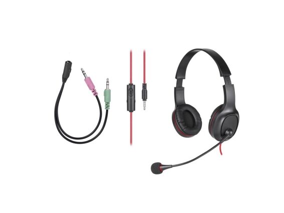 Tracer Ακουστικά με Μικρόφωνο σε Μαύρο χρώμα και ρυθμιζόμενο μέγεθος κεφαλής, TRASLU46705