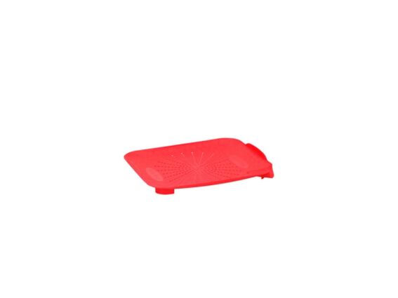 Alpina Αντιολισθητικό Ταπέτο Νεροχύτη Κουζίνας, 3.9x26.4x33.1 cm, 05244 Κόκκινο