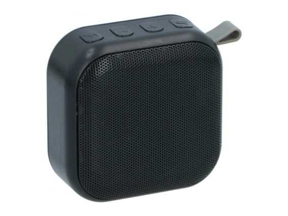 Dunlop Φορητό Ηχείο Bluetooth 400mAh, 7.5x3.8x 7.5 cm, 18492 Μαύρο