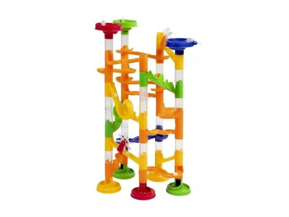 Παιδικό Παιχνίδι Πλαστική Κατασκευή 18 τεμαχίων με μπίλιες, 46x10x32 cm, 81324