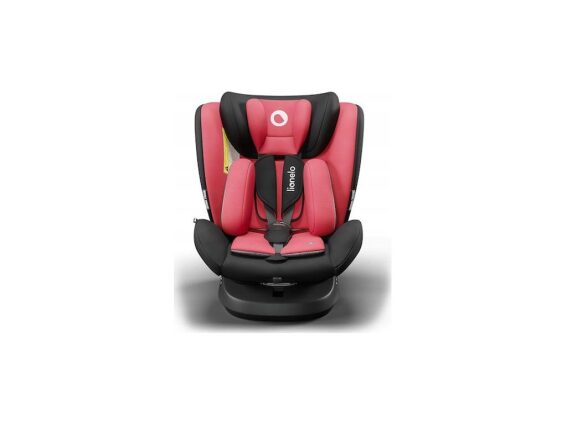 Lionelo καθισματάκι αυτοκινήτου για παιδιά 0-36 Kg, Isofix 360 °, σε κόκκινο χρώμα, 44x49x58-76 cm