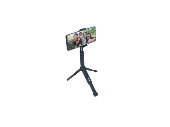Grundig selfie stick με τρίποδο κατάλληλο για Smartphones σε μαύρο χρώμα, 5x6.5x24.5 cm, 23253