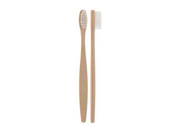 Σετ οδοντόβουρτσες από bamboo, 2 τεμαχίων, 2x2x17.5 cm