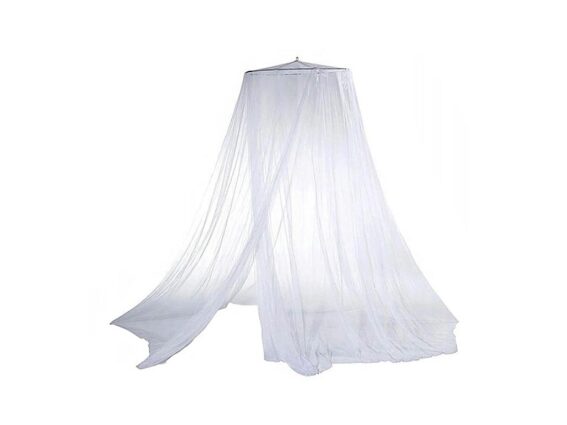 Aria Trade Κουνουπιέρα για Διπλό Κρεβάτι Mosquito net 65x200x260 cm Λευκό