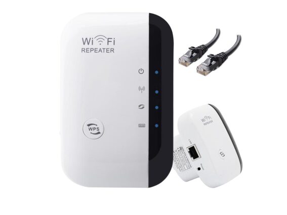 Δρομολογητής Router Wifi Repeater Wifi 300Mbps IEEE 802.11b/g/n Εμβέλειας 100 μέτρων, 6.5x5x8 cm