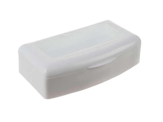 Φορητή Συσκευής Αποστείρωσης από Πλαστικό σε Λευκό χρώμα, 22.5x6.5x12.5 cm