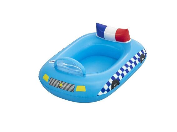 Bestway Παιδική φουσκωτή βάρκα Αστυνομικό Όχημα Funspeakers, 97x74 cm