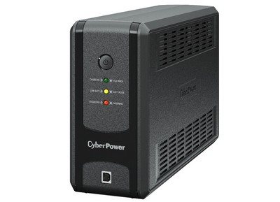 Cyber Power Σύστημα UPS 650VA UT650EG 3 Outlets LCD Panel Line Interactive Tower Μαύρο