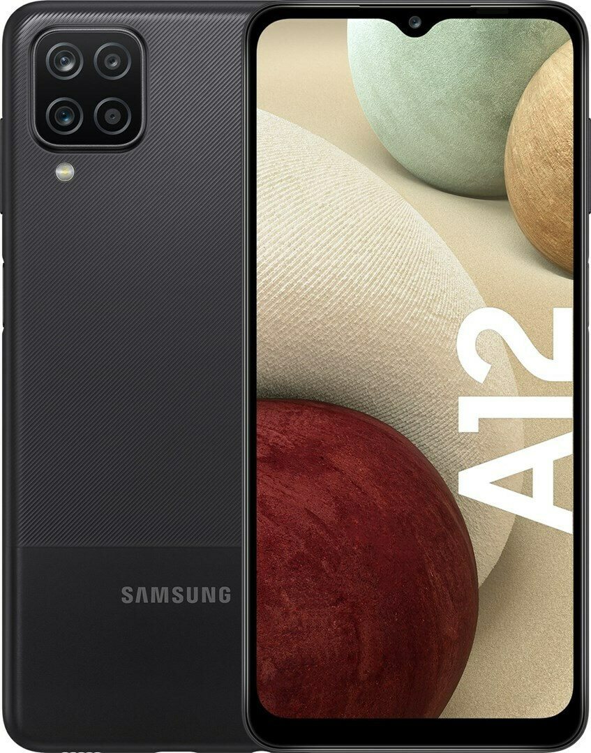 Samsung Smartphone Galaxy A12 4GB/64GB Black