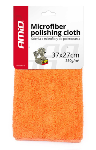 AMIO απορροφητική πετσέτα μικροϊνών 01047 37x27cm 350g/m² πορτοκαλί