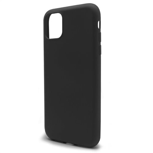 Θήκη Liquid Silicon inos Apple iPhone 11 L-Cover Μαύρο