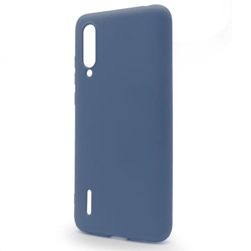 Θήκη Liquid Silicon inos Xiaomi Mi 9 Lite L-Cover Γκρι-Μπλε