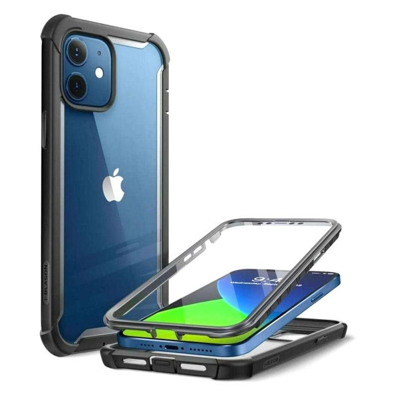 Θήκη Full Body Rugged i-Blason Supcase Ares Apple iPhone 12 Mini Μαύρο