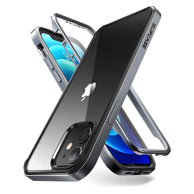 Θήκη Full Body Rugged Supcase UB Edge Pro Apple iPhone 12/ 12 Pro Μαύρο