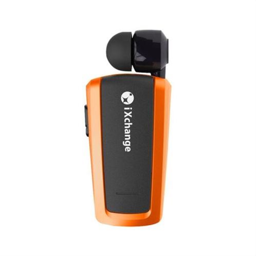 Ακουστικό Bluetooth iXchange Mini Retractable Πορτοκαλί