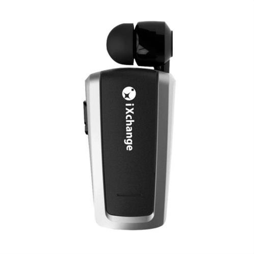 Ακουστικό Bluetooth iXchange Mini Retractable Ασημί