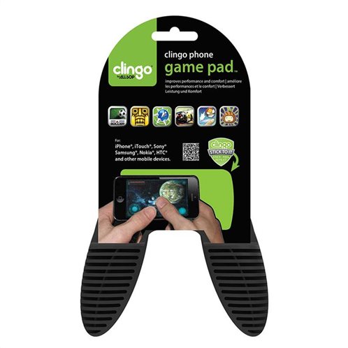 Clingo Universal Βάση Στήριξης Game Pad Μαύρο