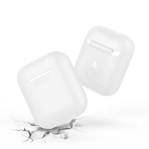 Silicone Cover AhaStyle PodFit PT02 Apple AirPods Λευκό