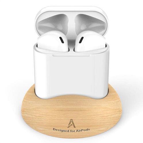 Ξύλινη Βάση Στήριξης AhaStyle PodStand PT16 Apple AirPods