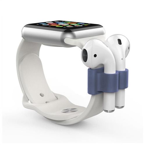 Silicon Βάση Watch Band AhaStyle PT47 Apple EarPods Μπλε