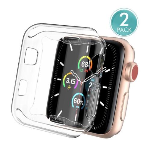 Ahastyle Θήκη TPU WA05 Premium Apple Watch 1/ 2/ 3 42mm Διάφανο (2 τεμ.)