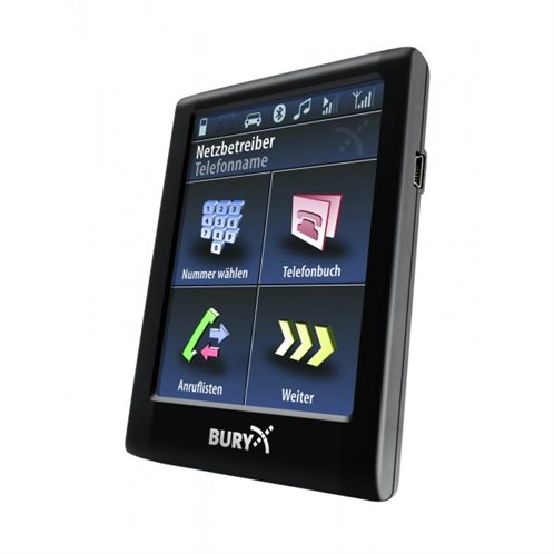 Bury Bluetooth handsfree με οθόνη αφής 2,8" TFT LCD CC-9056