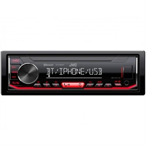 JVC KD-X362BT Radio Usb Bluetooth Κόκκινο