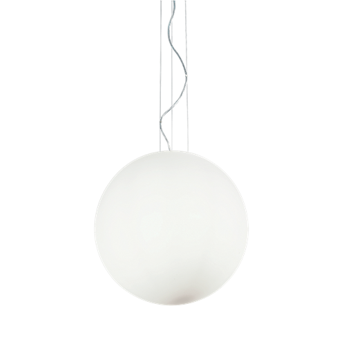 Ideal Lux Κρεμαστό Φωτιστικό Οροφής Μονόφωτο MAPA BIANCO SP1 D50 032122