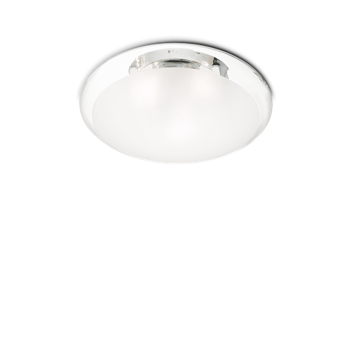 Ideal Lux Φωτιστικό οροφής - Πλαφονιέρα - Σποτ Πολύφωτο SMARTIES CLEAR PL3 D50 035512