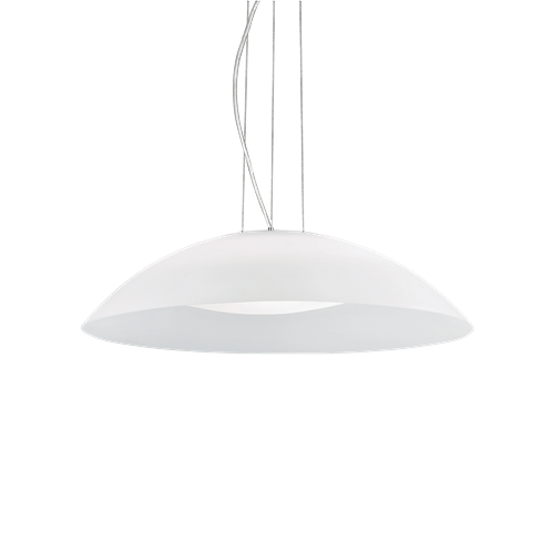 Ideal Lux Κρεμαστό Φωτιστικό Οροφής Πολύφωτο LENA SP3 D64 BIANCO 035727