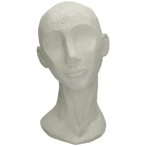 ARTELIBRE Διακοσμητικό Κεφάλι Λευκό Polyresin 17.5x15.5x28.4cm