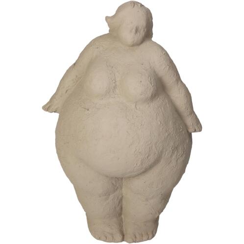 ARTELIBRE Διακοσμητικό Μεγάλη Γυναίκα Μπεζ Polyresin 17x12x25.5cm