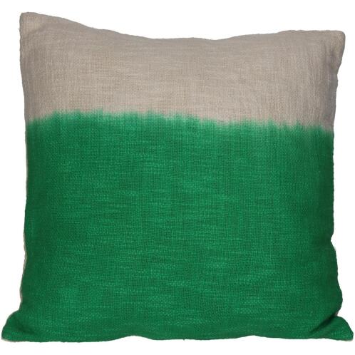 ARTELIBRE Μαξιλάρι Dip Dye Πράσινο Βαμβακερό 45x45cm