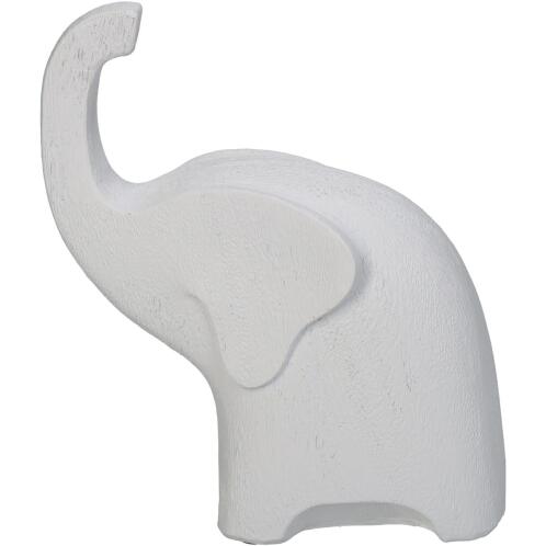 ARTELIBRE Διακοσμητικό Ελέφαντας Λευκό Polyresin 12.5x6.5x15cm