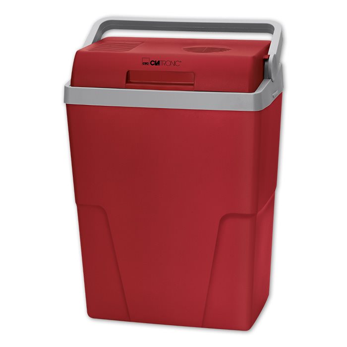 CLATRONIC Ηλεκτρικό φορητό ψυγείο 25L, 12V & 220-240V, σε κόκκινο χρώμα.  CL KB 3713