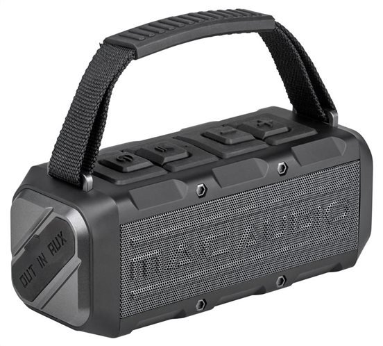 Mac Audio LiL'BiG Αδιάβροχο Φορητό Ηχείο Bluetooth με Power Bank Μαύρο