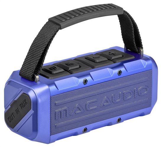 Mac Audio LiL'BiG Αδιάβροχο Φορητό Ηχείο Bluetooth με Power Bank Μπλε